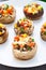 Stuffed portabella mushroom