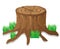 Stump vector illustration