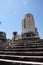 Stumps of massive stone columns of the Apollo temple at Didyma,