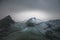 Stuning Winter landscape image of Chrome Hill and Parkhouse Hill