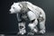 Stunning 3D Polar Bear Bot in Rococo Style with Cinema-grade Lighting and Superb Detailing