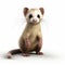 Stunning 3d Render Of Ferret With Clear Edge Definition