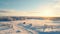 Stunning 3d Rendering Of Winter Countryside In Finland