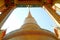 Stunning 43 Meters High Gilded Pagoda with the Holy Relics Inside of Wat Ratchabophit Royal Buddhist Temple, Bangkok