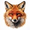 Stunning 8k Uhd Fox Drawing By Alex Gross - Exquisite Detail And Natural Color Design