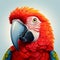 Stunning 8k Uhd Parrot Drawing By Alex Gross - Exquisite Details And Vibrant Colors