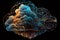 stunning abstract cloud computing graphic