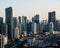 Stunning aerial view of the bustling metropolitan cityscape of Wuhan, China.