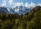 The Stunning Alps Mountains Surrounded by Bavarian Forest