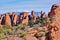 Stunning Arches National Park with impressive sandstone rock formations