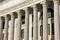 Stunning architecture in heavy columns of New York State Education Building,Albany,NY,2016