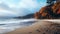 Stunning Autumn Beach With Mist: 8k Resolution Vancouver School Photo