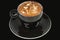 Stunning barista coffee Mochaccino