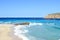 Stunning Cala Conte beach in Ibiza, balearic lands