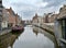 Stunning Canal Crooked Houses in Amsterdam, Netherlands