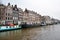 Stunning Canal Crooked Houses in Amsterdam, Netherlands