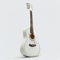 This stunning classical guitar boasts an exquisite design . on white background, Generative Ai