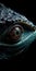 Stunning Close-up Of Basilisk Eye In Uhd 8k