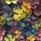 Stunning close up top view of exquisite hydrangea flower with vibrant and elaborate blooms