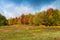 Stunning colors of Vermont foliage, New England