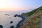 Stunning Corsica coastline with rocky beach near Ajaccio, Corsica, France, Europe