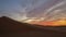 Stunning Desert sunset in the Empty Quarter