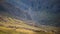 Stunning detail landscape image of mountain of Tryfan near Llyn