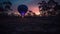 Stunning Dusk Balloon Photo with Sony A9 & 35mm Lens