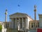 Stunning Facade of the National Library of Greece in Athens, Greece