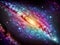 Stunning Galaxy - Elements of this Image Furnished by NASA, Ai generated