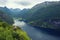 Stunning Geirangerfjord in Sunnmore region, Norway