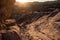 Stunning geological anomaly Vasquez Rocks Natural Area Park, California