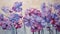 Stunning Geranium Art: Charles Rennie Mackintosh Style Impasto Painting