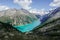Stunning glacial lake in the Austrian Alps