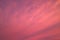 Stunning Gradient Purple and Pink Cloudy Sky with Sunset Afterglow