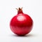 Stunning Grocery Art: Vibrant Pomegranate On White Surface