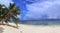 Stunning high resolution beach panorama taken on the paradise islands Seychelles