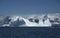 Stunning Ice Formations on Bright Antarctic Day