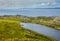 Stunning irish landscape, Lough Akeen near Sheep`s Head, Coomacullen, County Cork, Ireland