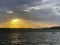 Stunning Istanbul seascape with Bosphorus strait at sunset. Bosphorus cruise