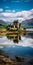 Stunning Lagoon Photo Of Eilean Donan Castle In Scotland