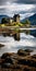 Stunning Lagoon Photo Of Eilean Donan Castle In Scotland