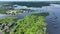 Stunning landscape of Amazon Forest at Amazonas State Brazil.