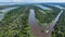 Stunning landscape of Amazon Forest at Amazonas State Brazil.