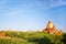 Stunning landscape of Bagan temples