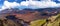 Stunning landscape of Haleakala volcano crater taken at Kalahaku overlook at Haleakala summit, Maui, Hawaii