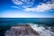 Stunning landscape of a long pier