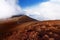 Stunning landscape view of Haleakala volcano area seen from the summit, Maui, Hawaii