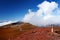 Stunning landscape view of Haleakala volcano area seen from the summit, Maui, Hawaii