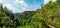 Stunning landscapes of the Vosges. Moss on the stones, views of the mountains, forest, nature